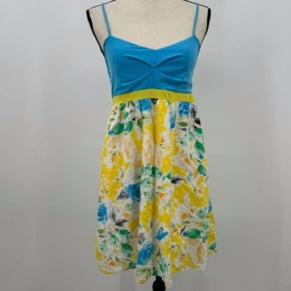 y apparel usa floral summer dress - Picture 1 of 7